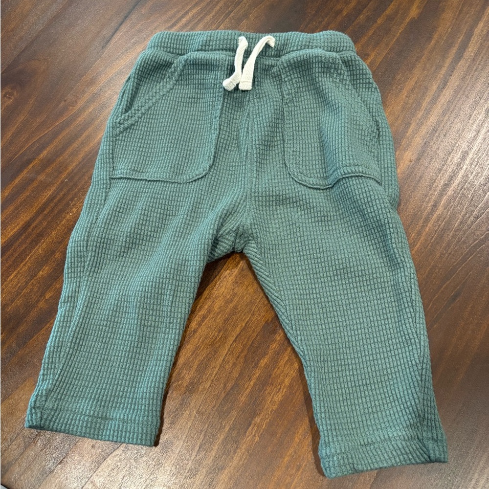 Little Co waffle pants